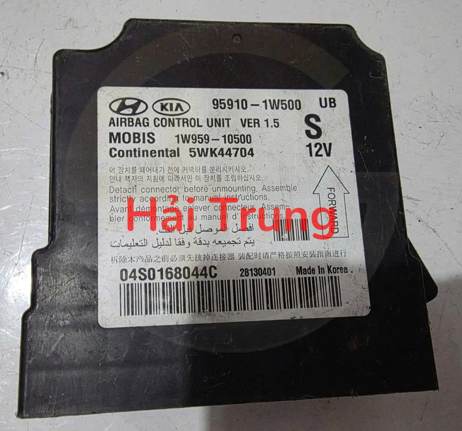 959101W500 Hộp điều khiển túi khí Kia Rio Tháo Xe