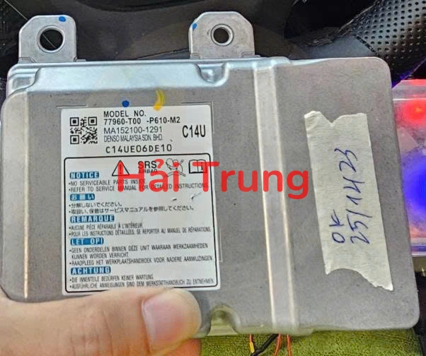 Hộp điều khiển túi khí Honda City 2021-2025 Tháo Xe 77960-T00-P610-M2