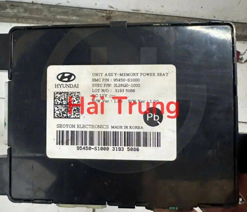 Hộp điều khiển ghế Hyundai Santafe 2020 2021 2022 Tháo xe 95450S1000