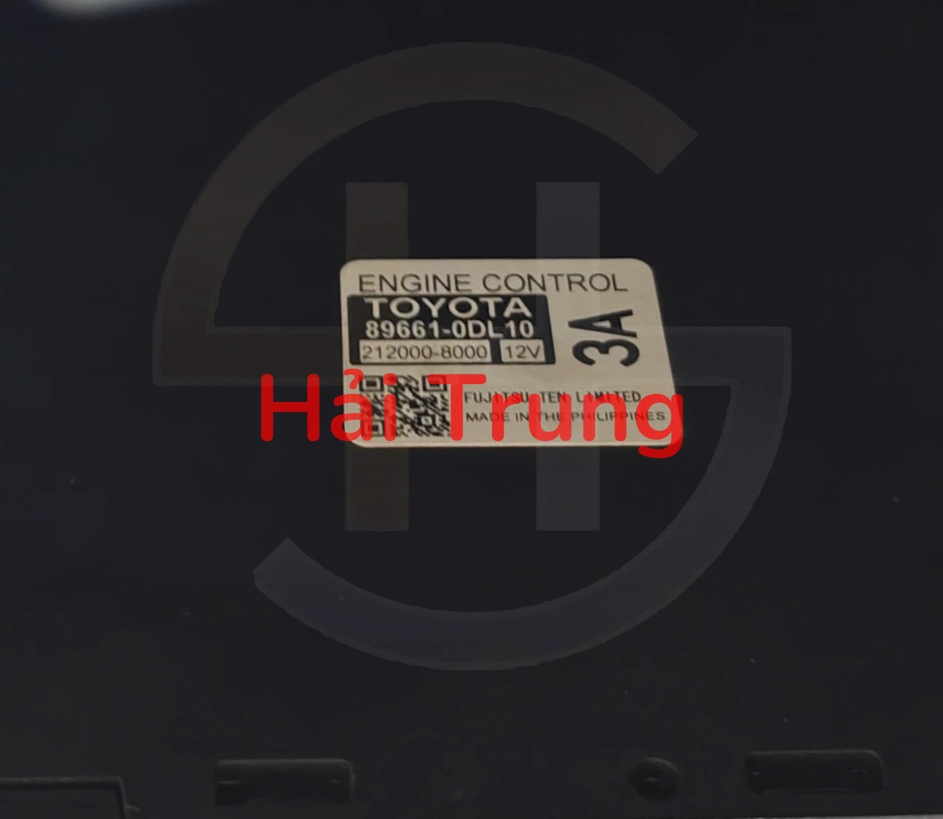 Hộp điều khiển động cơ Hộp đen ECU Toyota Vios Bãi Tháo 89661-0DL1A 896610DL1A