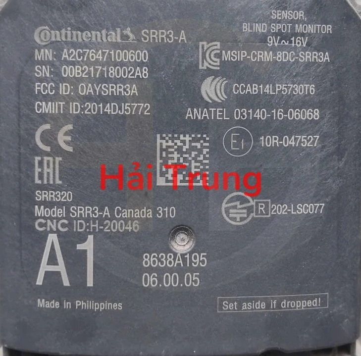 Hộp Radar Mitsubishi Triton L200 2016-2020 Tháo Xe 8638A195