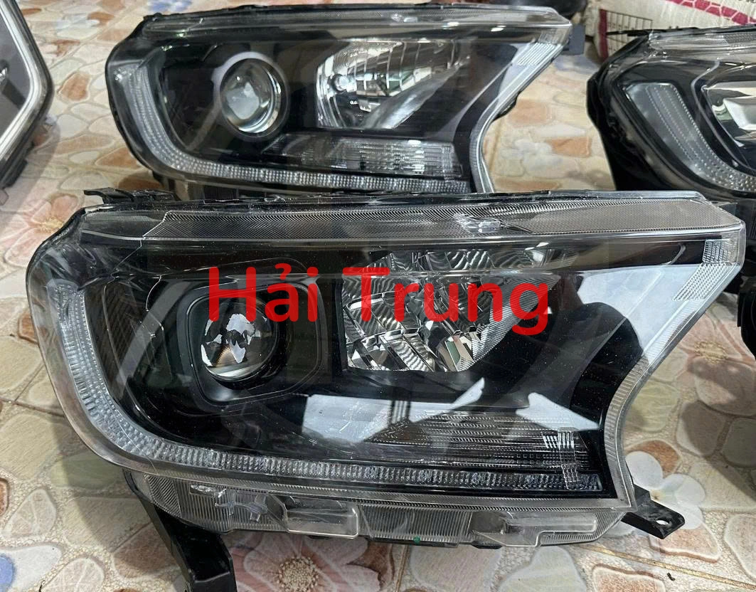 Đèn pha Ford Ranger 2025-2027 Bi Vuông Tháo Xe(1)
