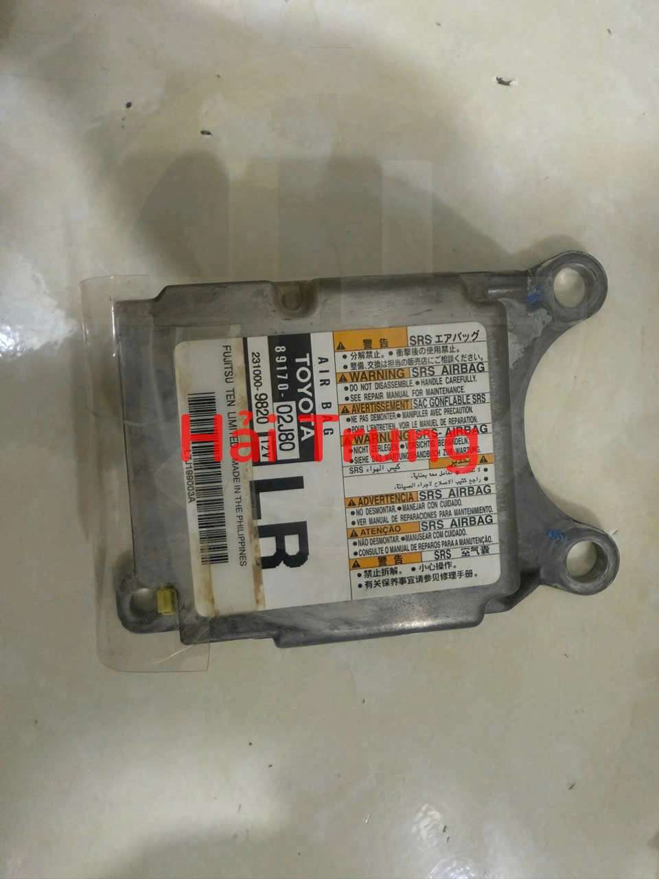 Hộp điều khiển túi khí Toyota Altis 2019 Tháo xe 8917002J80