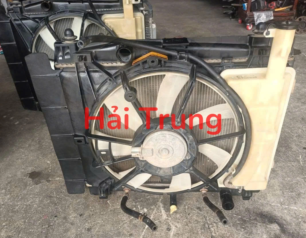 Cụm lồng quạt két nước Toyota Vios, Yaris Tháo Xe