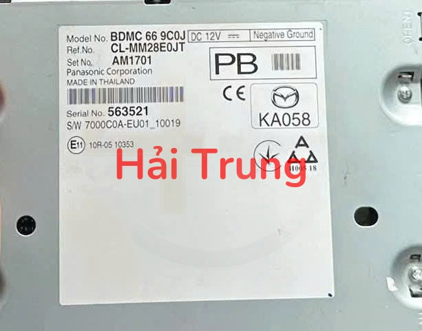 Hộp CMU Mazda 3 2022 Tiếng Việt Tháo Xe BDMC-66-9C0J BDMC669C0J