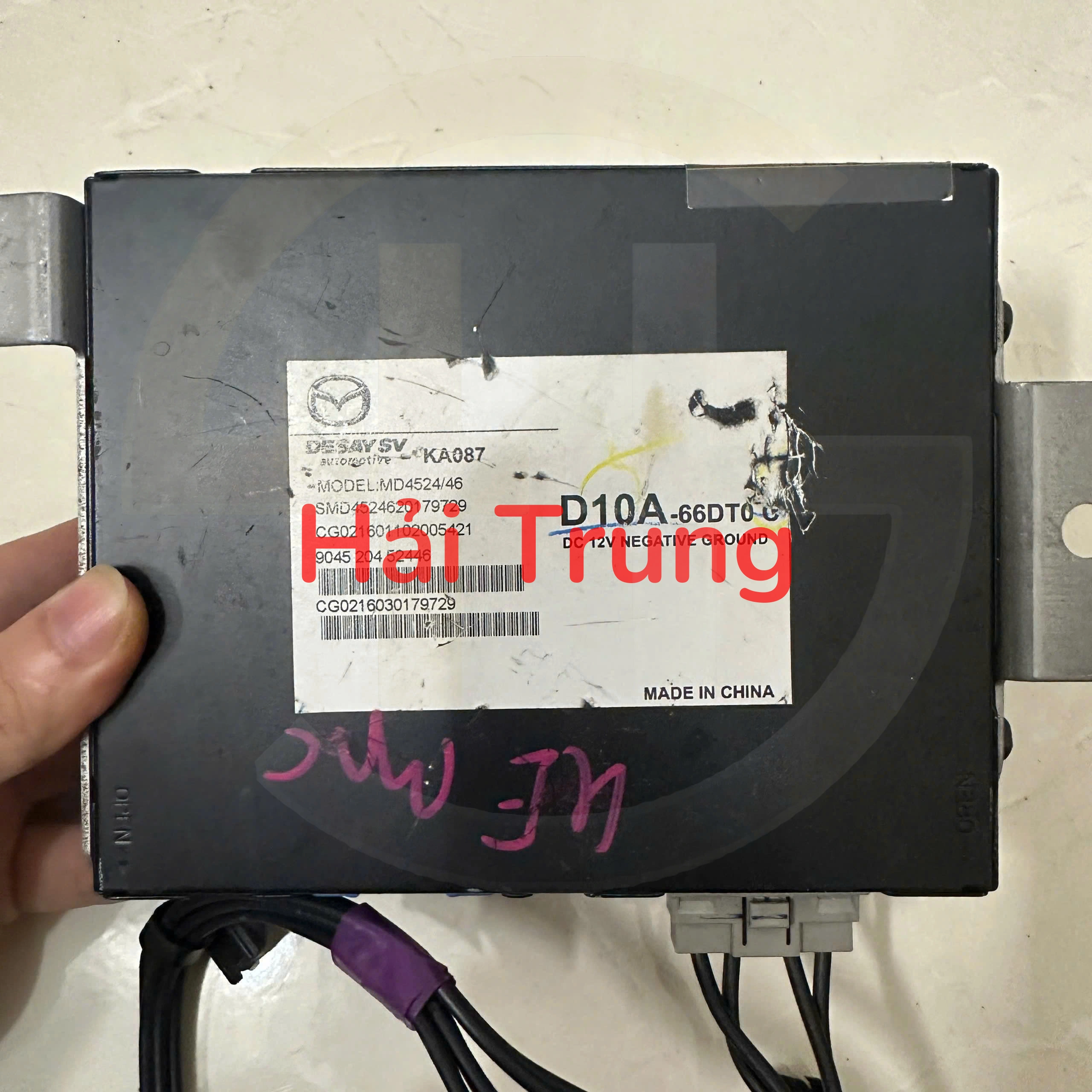 D10A66DT0G Hộp Audio Mazda 2, CX-3 2015 -2018 Tháo Xe