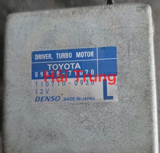 Hộp điều khiển Turbo Toyota Hilux Tháo Xe 89878-71070