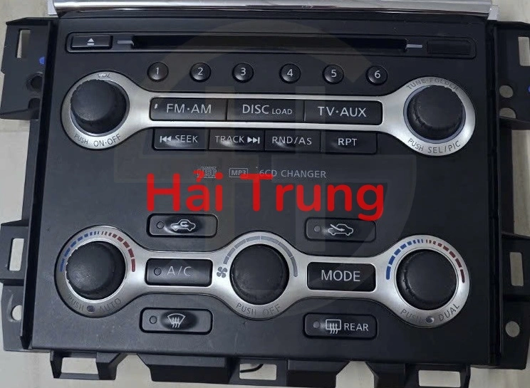 Cụm bảng công tắc điều hòa Nissan Teana Tháo Xe