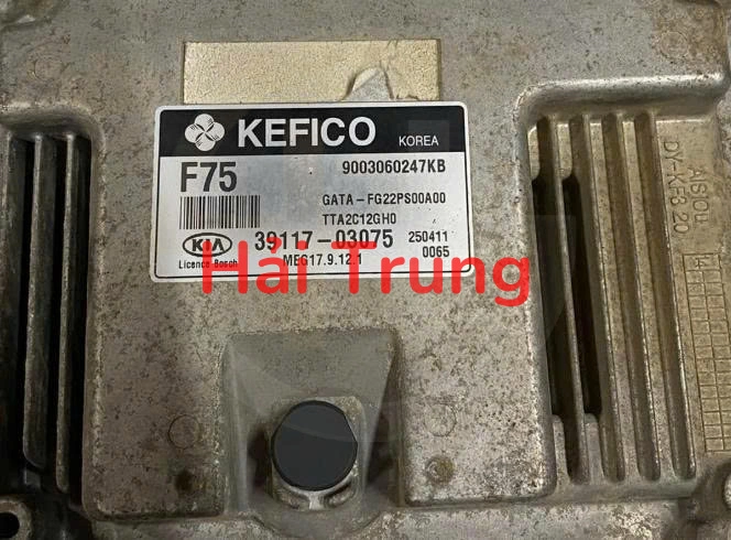 Hộp điều khiển động cơ ECU Hyundai Kia Meg17,9.12.1 Tháo Xe 39117-03075 3911703075