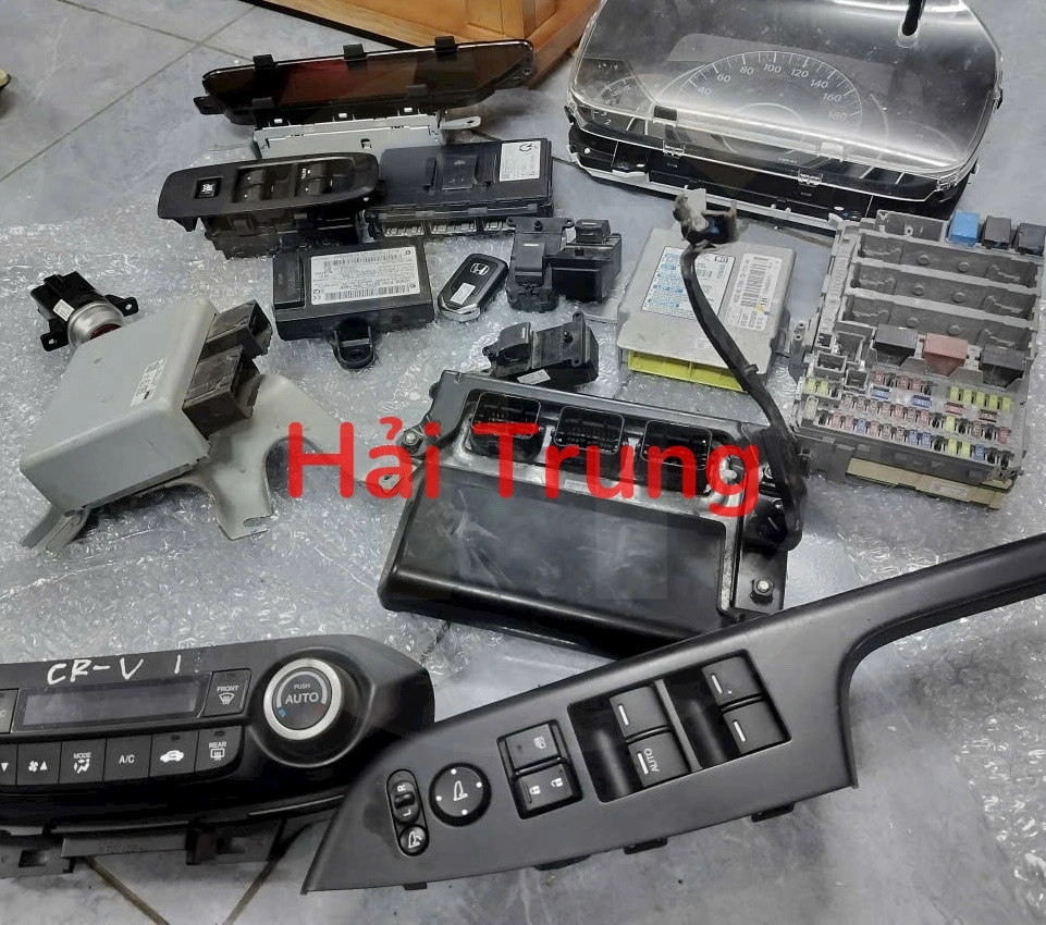 Tháo xe Full bộ điện nổ, hộp điện đầy đủ Honda CRV
