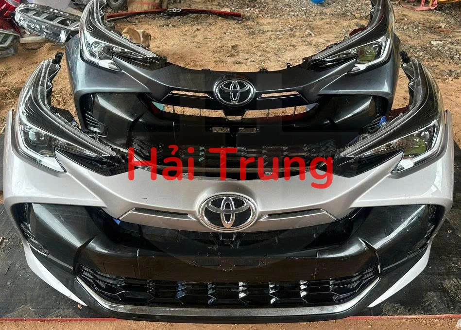 Cản trước liền cụm ca lăng, lưới gió, đèn pha Toyota Vios 2024 2025 2026 Tháo Xe 