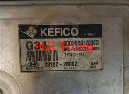 391122B002 Hộp điều khiển điện tử Hyundai I30 Tháo Xe