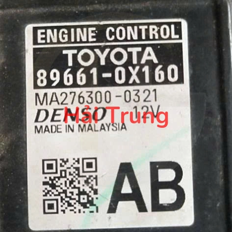 896610X160 Hộp điều khiển động cơ Toyota Camry 2020 Tháo Xe