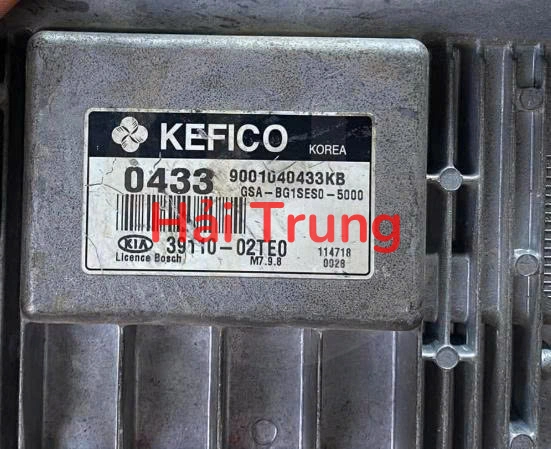 Hộp điều khiển động cơ Hộp đen ECU Hyundai Kia Tháo Xe 39111-04055 3911104055