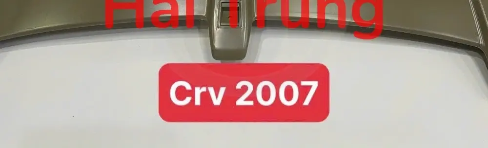 Đuôi gió Honda CRV 2007