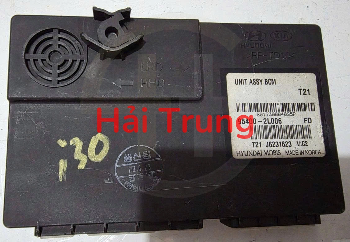 954002L006 Hộp điều khiển thân xe BCM Hyundai I30, Elantra 2010 Tháo Xe