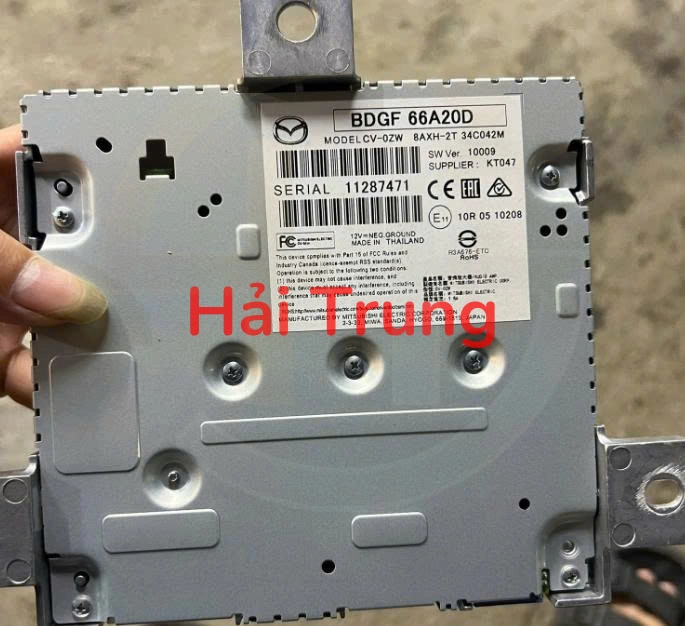 Hộp âm ly amply Mazda 3 Tháo Xe BDGF-66-A20D BDGF66A20D