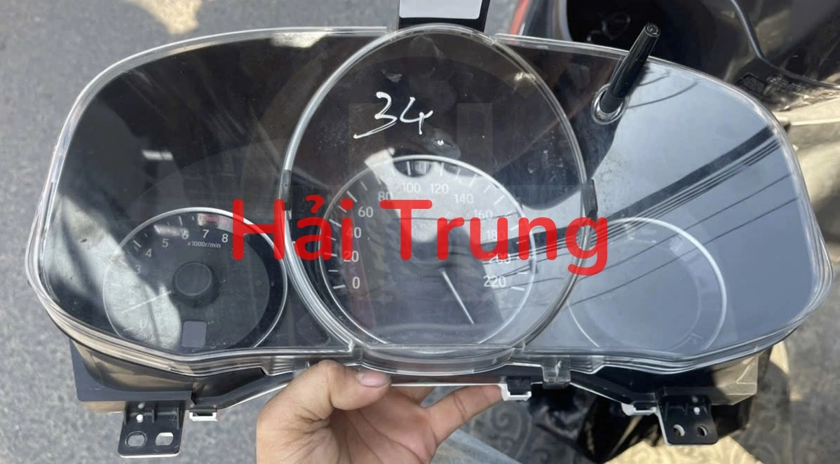 Đồng hồ táp lô Honda Jazz 2018 Tháo Xe