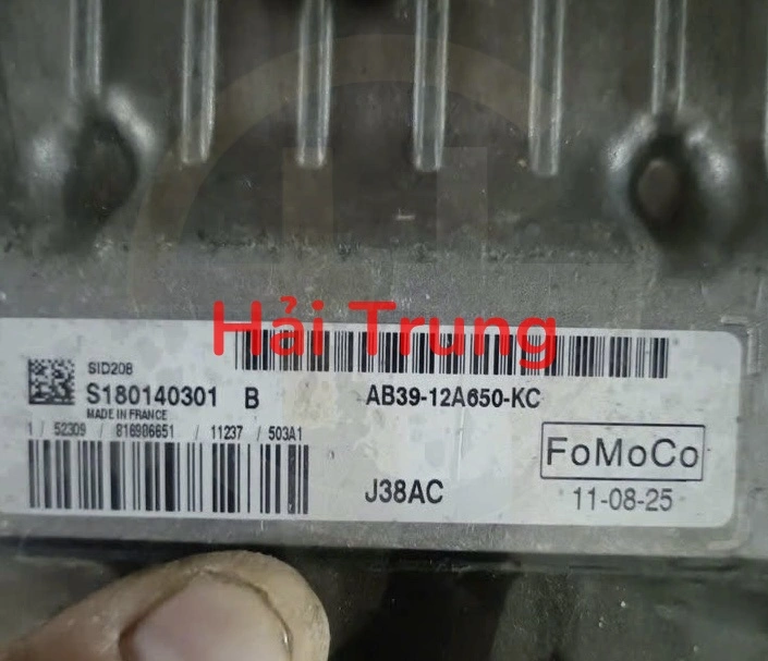 Hộp điều khiển động cơ ECU Ford Ranger 2.2 3.2 Tháo Xe AB39-12A650-KC AB3912A650KC