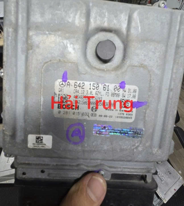 A6421506100 Tháo xe Hộp điều khiển động cơ Hộp đen ECU Mercedes ML 3.0CDI