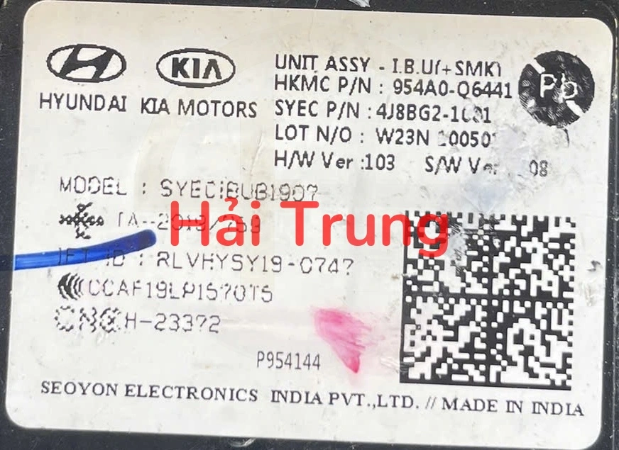 Hộp điều khiển điện thân xe IBU Kia Seltos 2021-2025 Tháo Xe 954A0Q6441