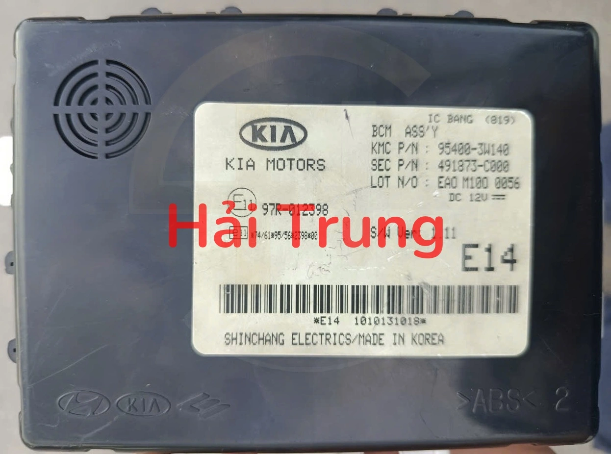 Hộp BCM Kia Rio Tháo Xe 954003W140