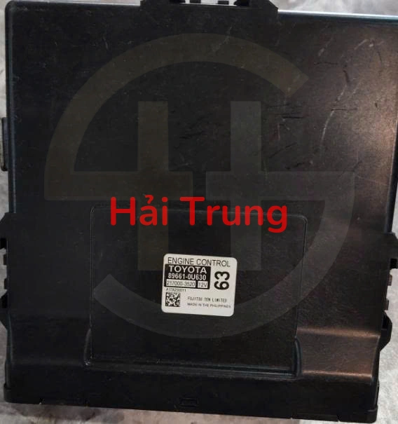 896610U630 Hộp điều khiển động cơ Hộp đen Ecu Toyota Hilander 2013 Tháo Xe