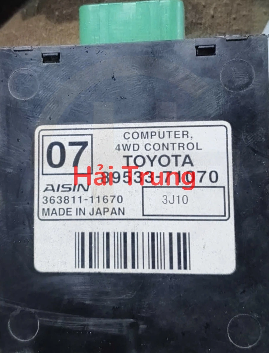 Hộp điều khiển dẫn động cầu sau Toyota Hilux Tháo Xe 89533-71070 8953371070