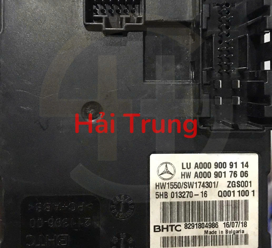 A0009009114 Hộp điều khiển điều hòa Mercedes-Benz C-CLASS W205 Tháo Xe