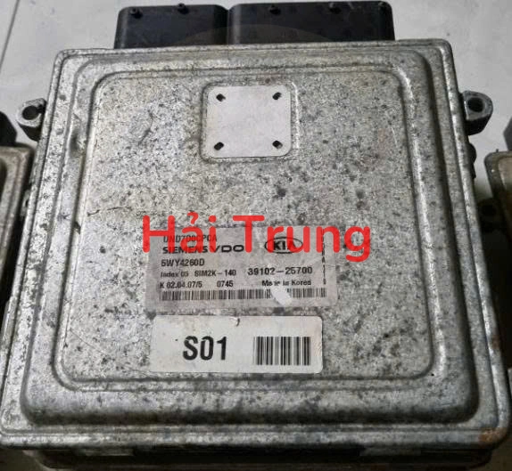 Hộp điều khiển động cơ ECU KIA CAREN RONDO Tháo Xe 39102-25700