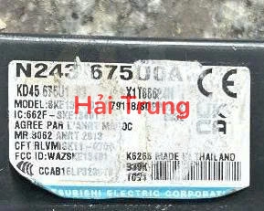 Hộp điều khiển chìa khóa Mazda CX9 Tháo Xe N243675U0A