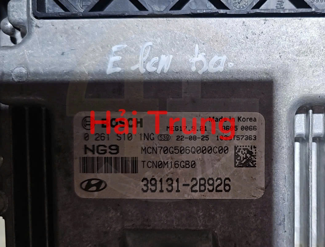 391312B926 Hộp điều khiển động cơ Hộp đen ECU Hyundai Elantra 2022-2024 Tháo Xe