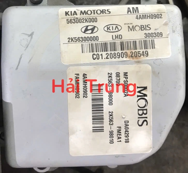 Hộp điều khiển cọc lái Kia Soul Tháo Xe 563002K000