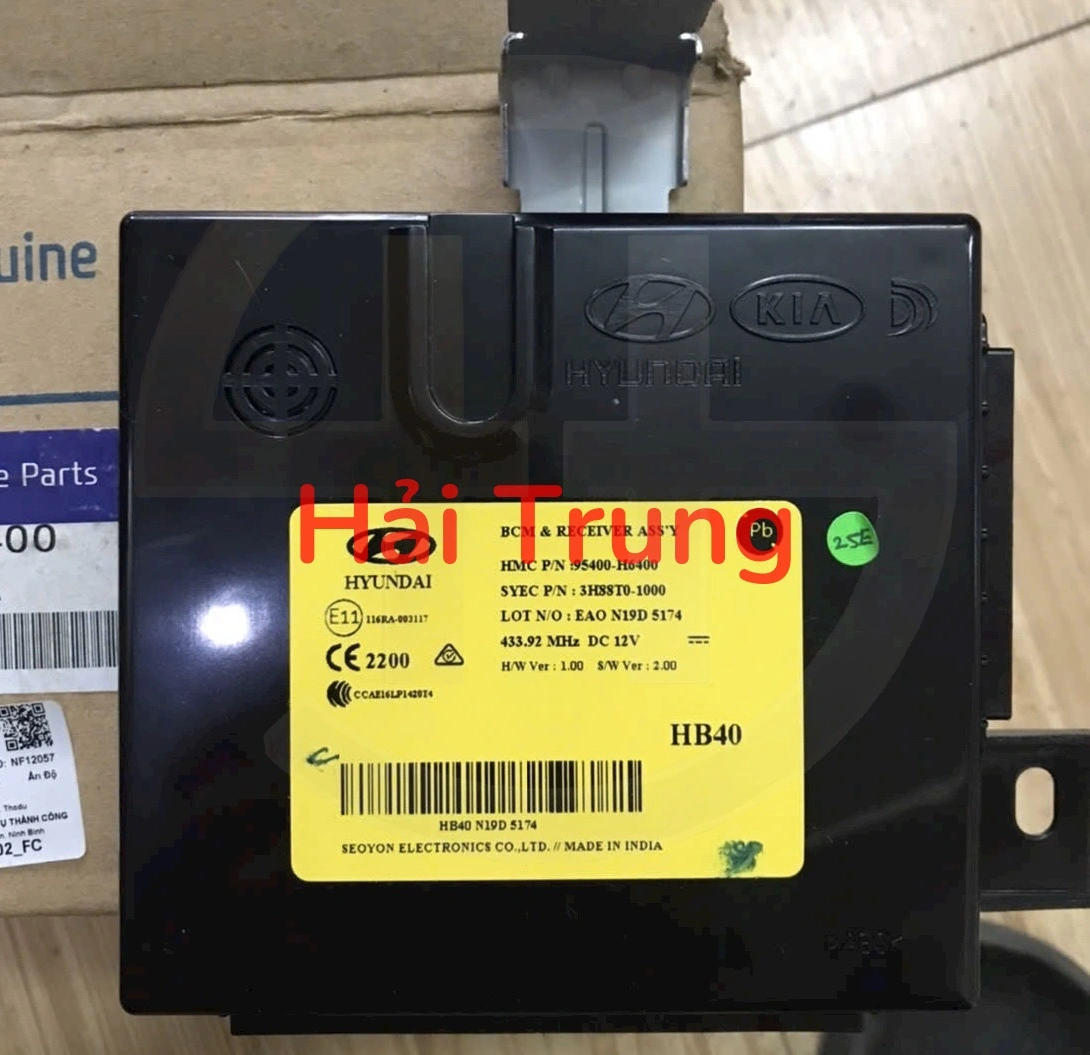 95400H6400 Hộp điều khiển điện thân xe BCM Hyundai Accent 2018-2023