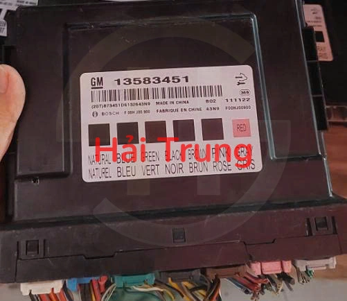 Hộp điều khiển động cơ Ecu Chevrolet Cruze Tháo xe 13583451