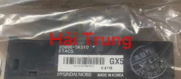Hộp điều khiển điện thân xe ETACS Hyundai HD62, HD72, HD78, Mighty 95800-5K010 958005K010