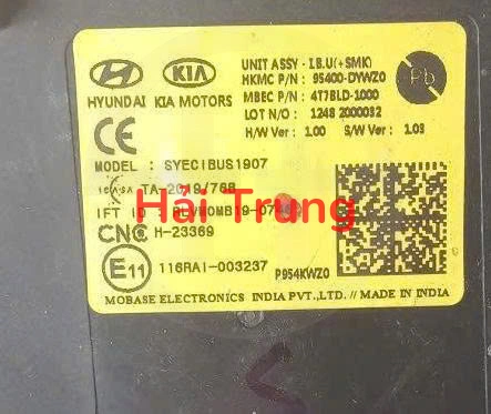 Hộp IBU + SMK Kia Carens 2025 2026 2027 Bãi Tháo 95400-DYWZ0 95400DYWZ0