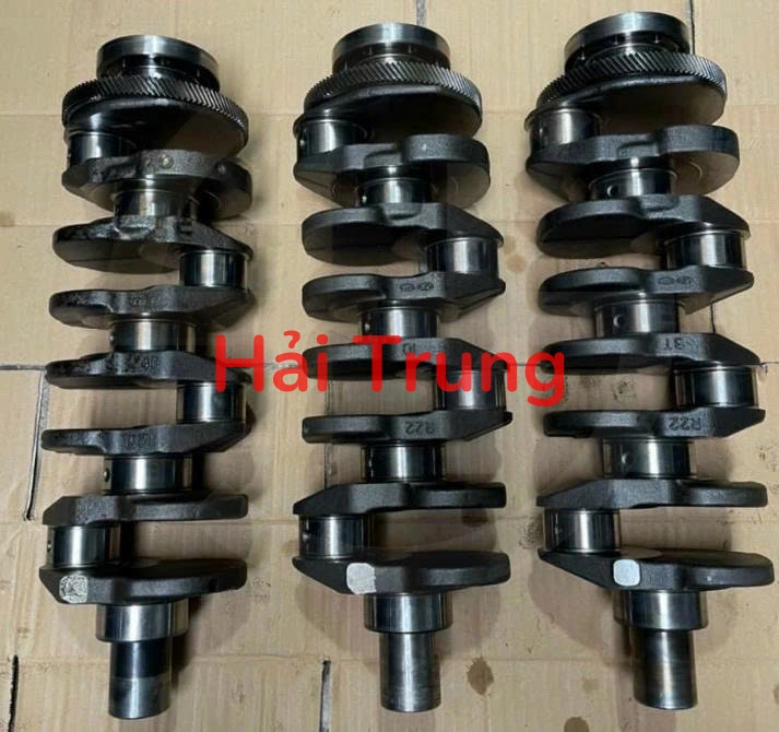 Tháo xe Trục cơ Hyundai Santafe 2.0 2.2 chạy xích 2010-2017