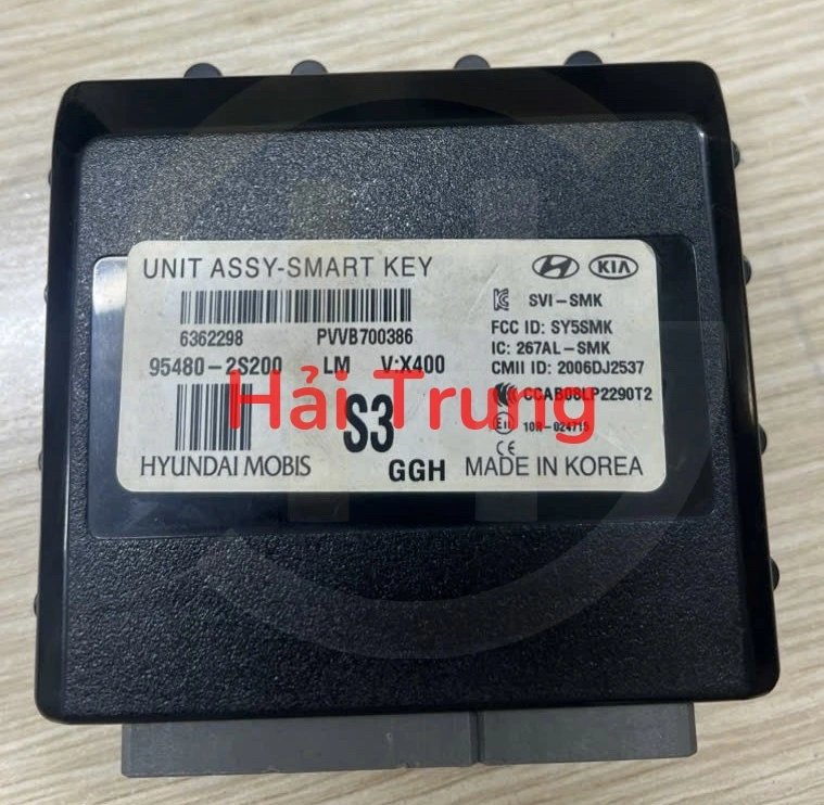 Hộp điều khiển khóa từ Hyundai Tucson 2009-2012 Tháo Xe 95480-2S200