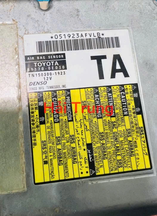 Hộp điều khiển túi khí Lexus RX350 Tháo Xe 89170-0E030 891700E030
