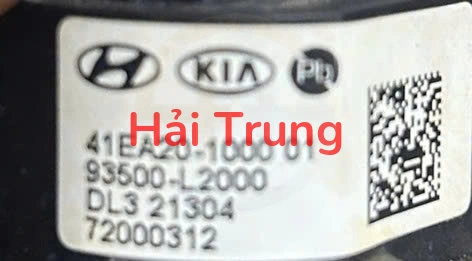 Nút khởi động đề Start Stop Kia K5 2021-2025 Tháo Xe 93500-L2000 93500L2000
