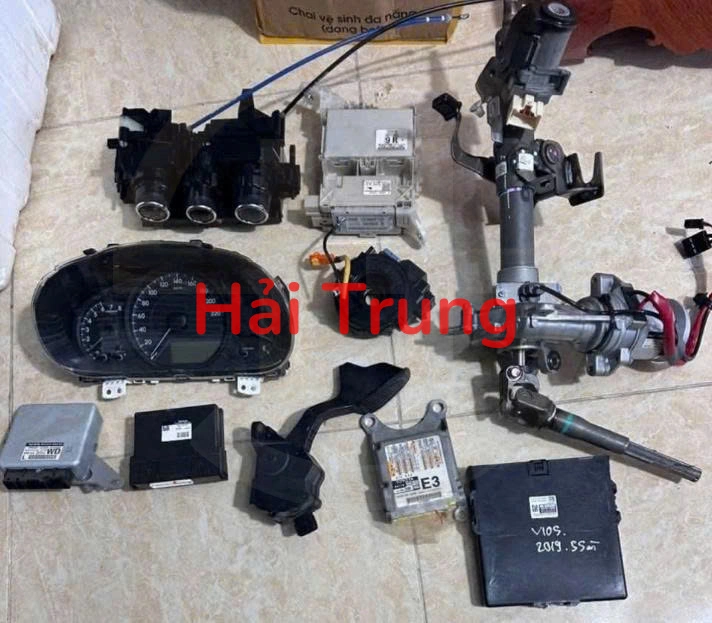 Full bộ điện, bộ nổ, hộp điện đầy đủ Toyota Vios 2019 MT Tháo Xe