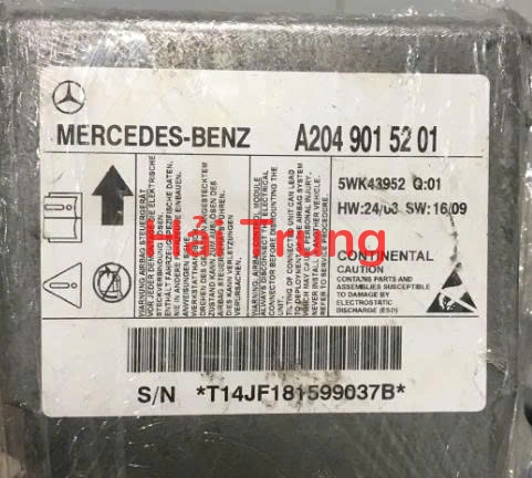 A2049015201 Hộp Túi khí ECU MERCEDES-BENZ GLK-CLASS 350 X204 Tháo Xe