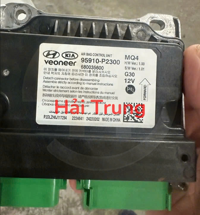 95910P2300 Tháo xe hộp điều khiển túi khí Kia Sorento 2021 2022 2023