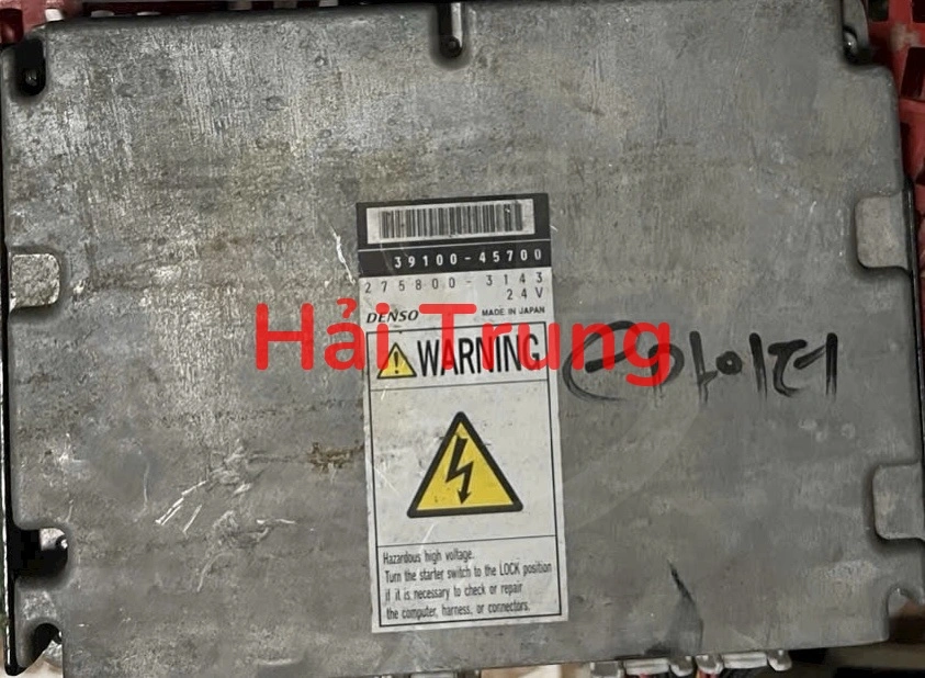 Hộp điều khiển động cơ Hộp đen ECU Hyundai County Tháo Xe 39100-45700
