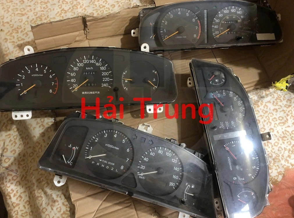 Tháo xe đồng hồ táp lô Corolla, Camry, Crown, Cressida, Previa