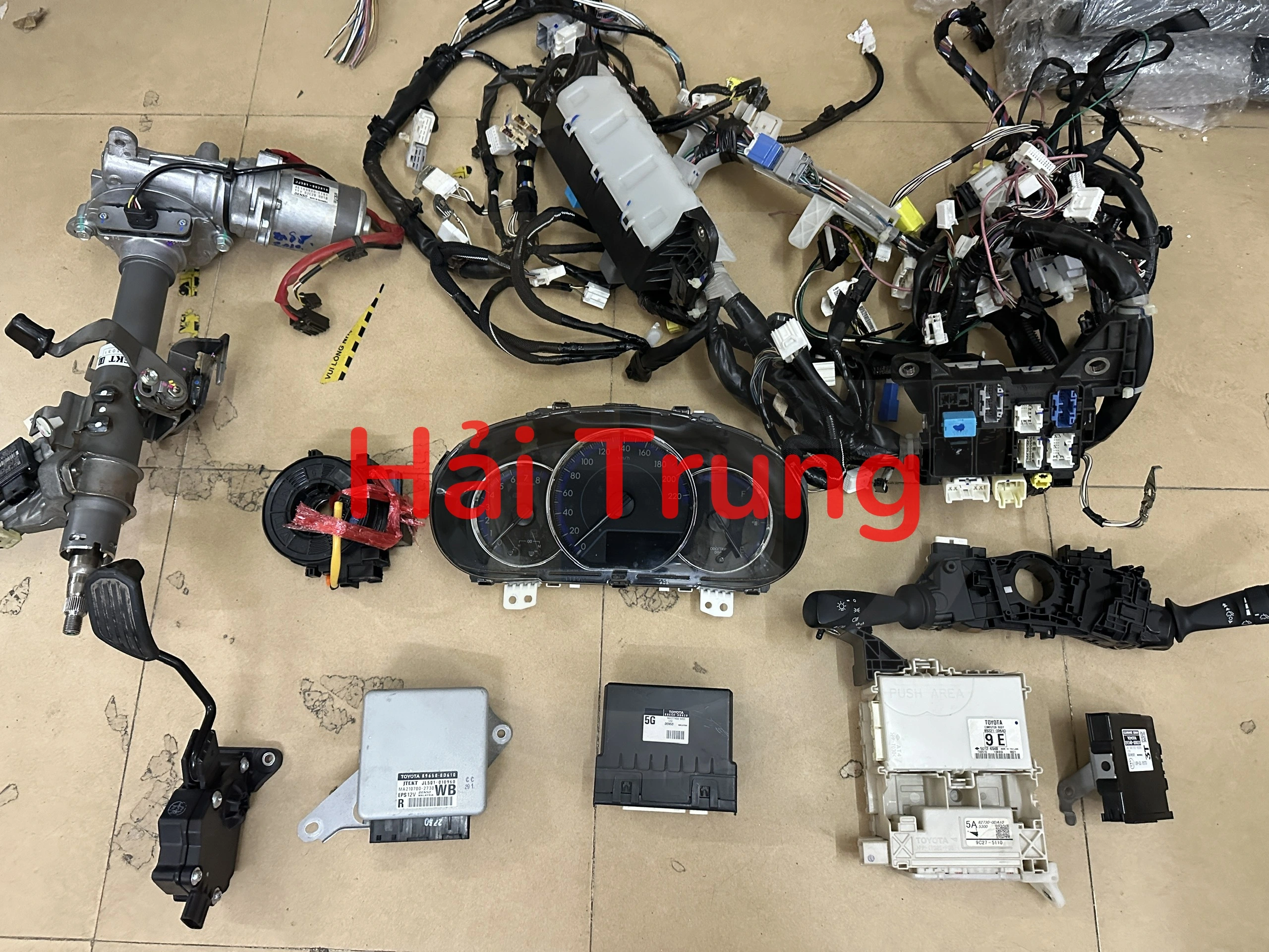 Bộ điện, bộ nổ Toyota Vios Yaris 2017-2020 Tháo Xe