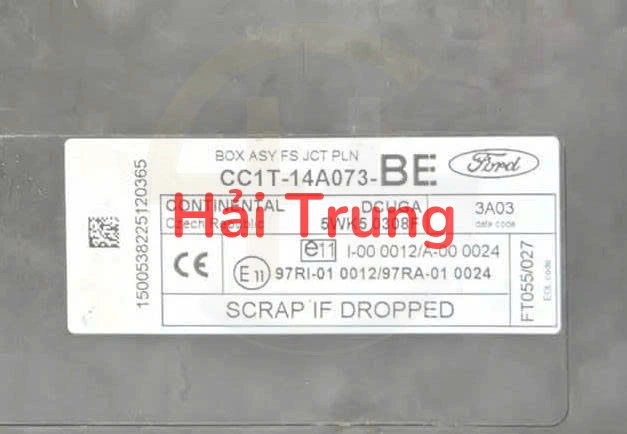 Hộp điều khiển thân xe BCM Ford Transit 2011-2014 Tháo Xe CCT1-14A073-BE CCT114A073BE