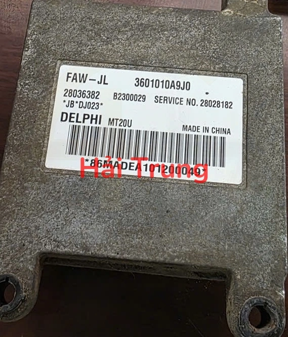 Hộp điều khiển động cơ Hộp đen ECU for FAW Vantage Truck Tháo Xe 3601010A9J0