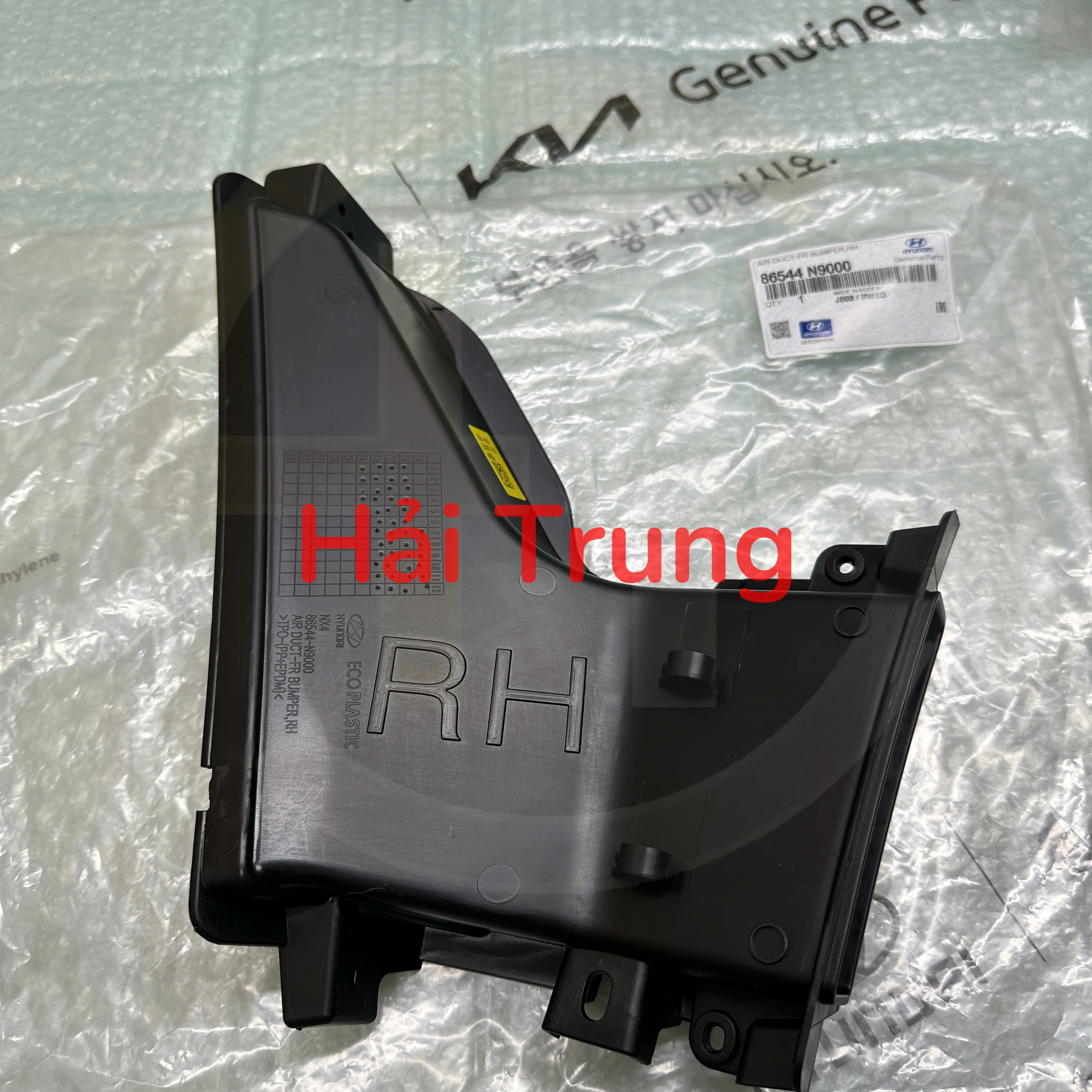 Hướng gió cản trước Hyundai Tucson 2022-2024 chính hãng 86544N9000 86543N9000